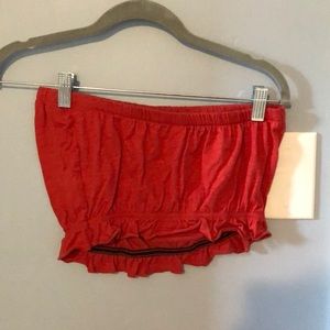 Red Crop Top